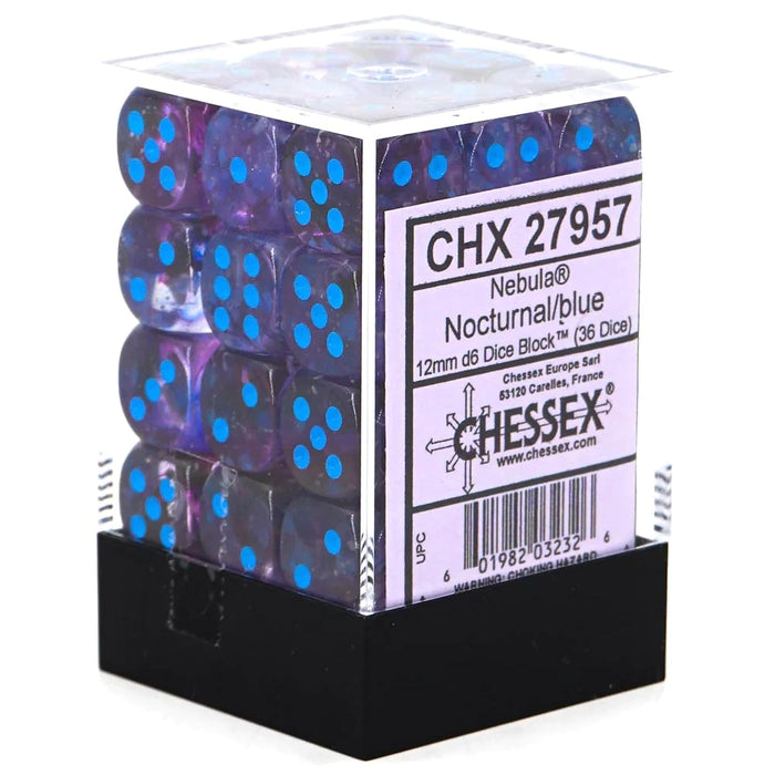 Chessex Game Dice, 12mm, Various