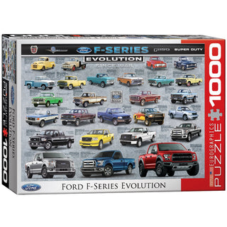 EuroGraphics Ford F-Series Evolution Game Puzzle (1000 Piece)