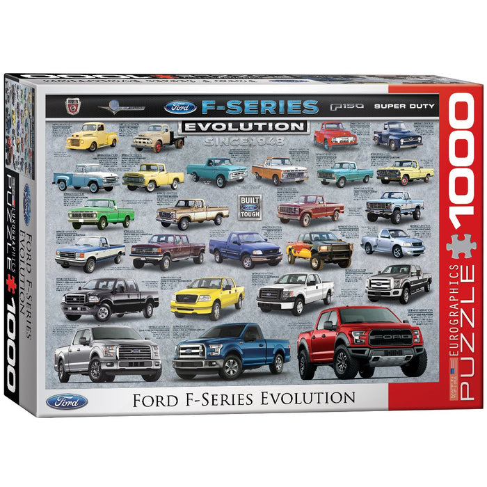 EuroGraphics Ford F-Series Evolution Game Puzzle (1000 Piece)