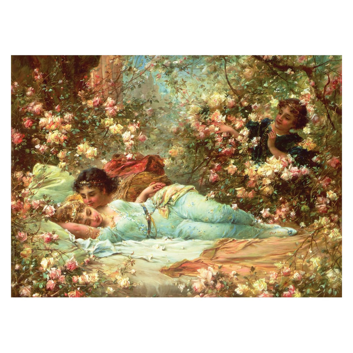 Anatolian Puzzles, 1000 pcs Jigsaw puzzle, The Rose Bower