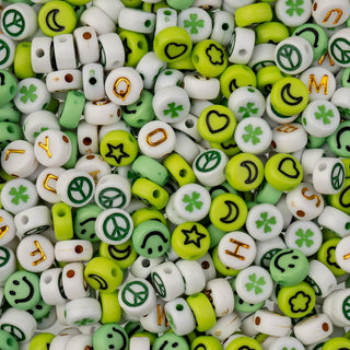 John Bead Craft Bead, 6x9mm, Green