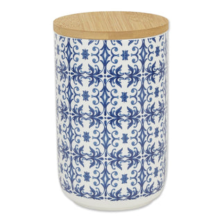 Bone Dry Pet Feeder, 4x6.5", Blue Tile