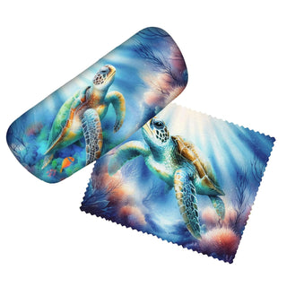 Spoontiques Eyeglass Case, One Size, Sea Turtle