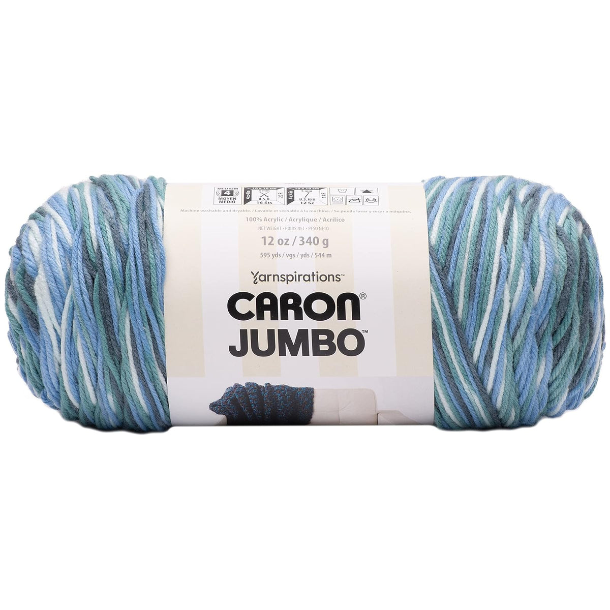 Caron Yarn, Medium, Seafoam