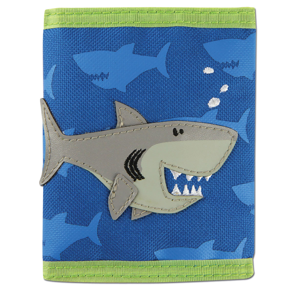 Stephen Joseph Wallet, 10.5" x 4.5", Shark