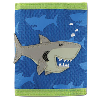 Stephen Joseph Wallet, 10.5" x 4.5", Shark