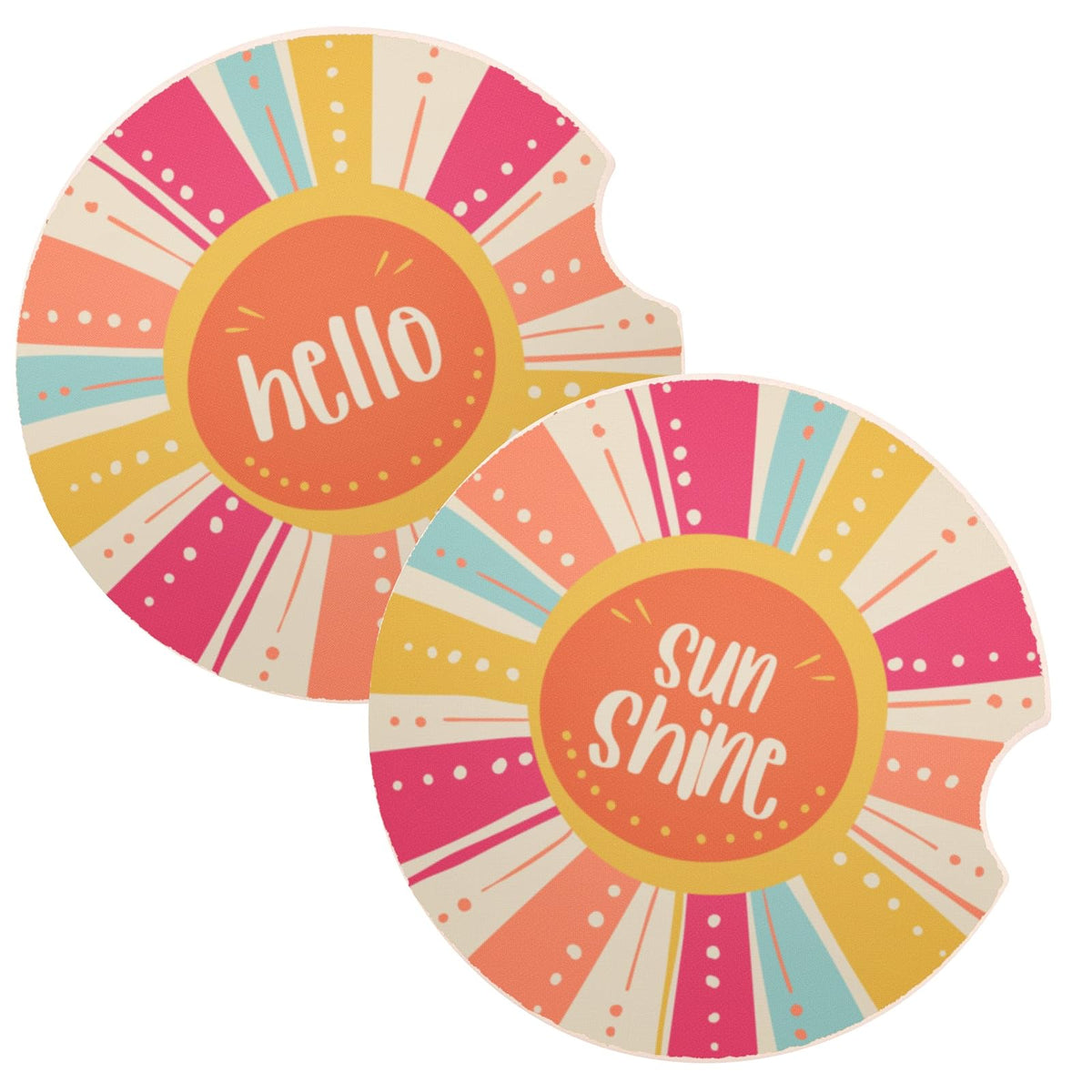 Karma Drink Coaster, Standard, Hello Sunshine