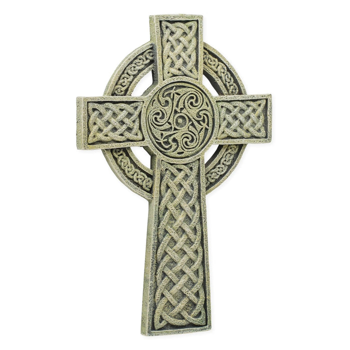 Celtic Irish Wall Cross 9 inch Joseph Studio by Roman
