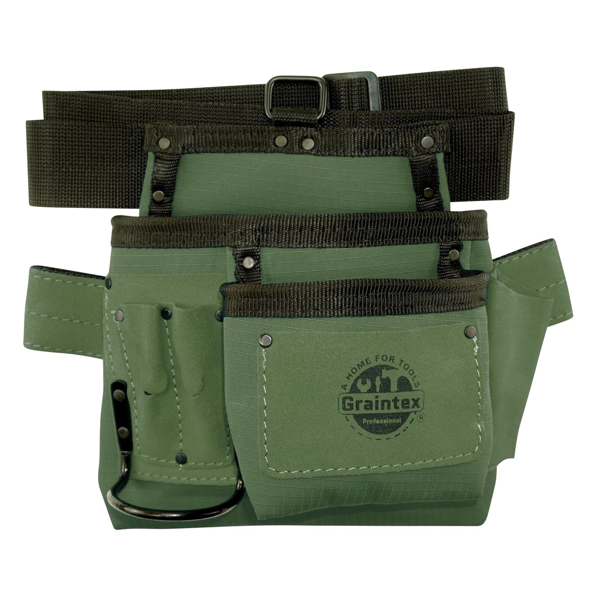 Graintex Tool Belt, One Size, Hunter Green
