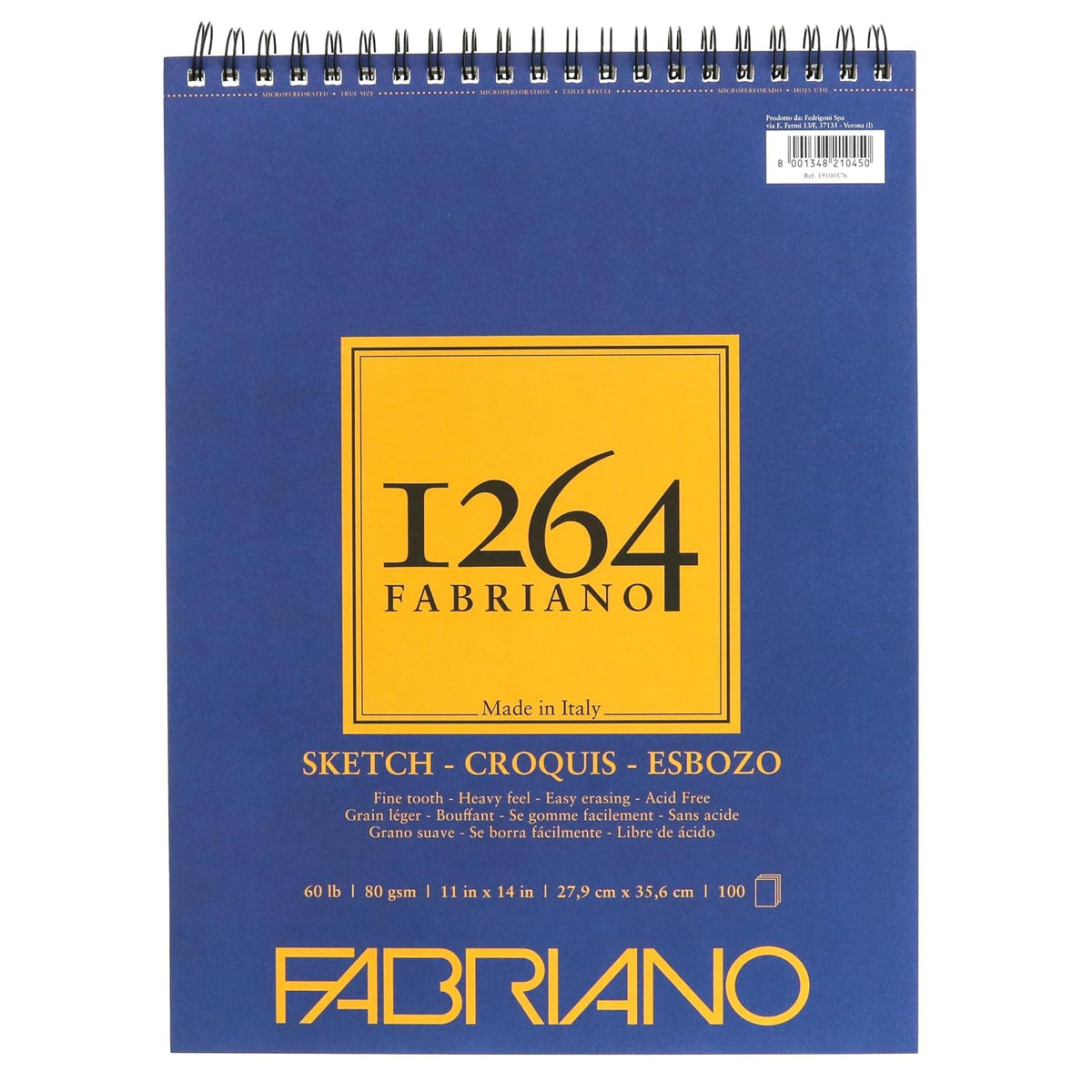 Fabriano Art Media Paper, 11 x 14, Light Cream
