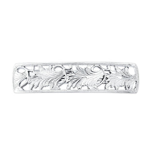 1928 Jewelry Essentials Silver-Tone Bar Hair Barrette