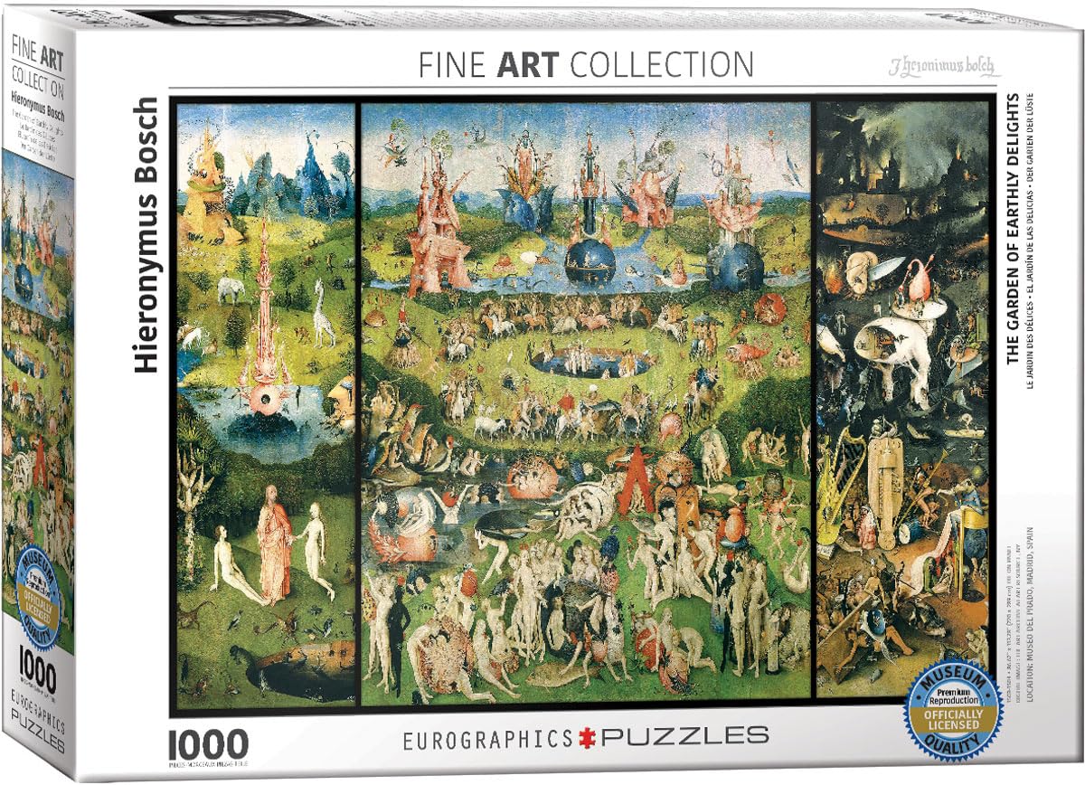 EuroGraphics Puzzles, 1000 pieces, Multicolor