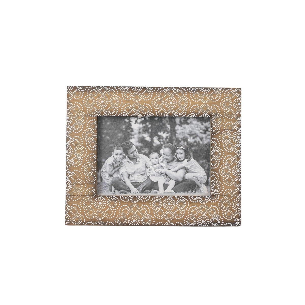 Foreside Home and Garden Picture Frame, 5x7, White