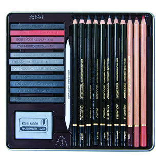 Koh-I-Noor Art Craft Kit, 24 Piece Set, varied