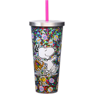 Spoontiques Drinking Cup, 20 oz, Snoopy Easter