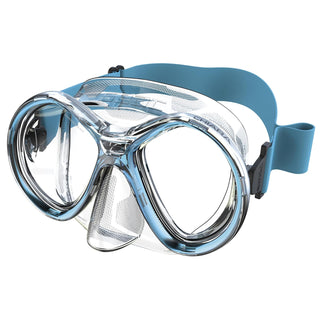 SEAC Dive Mask, Standard, transparent/aquamarine