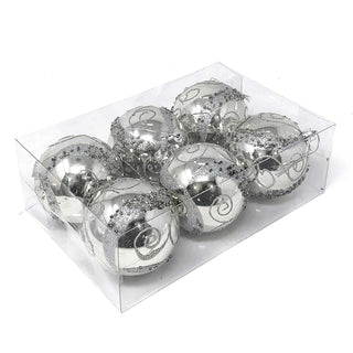allgala Hanging Ornament, 3 Inch, Silver