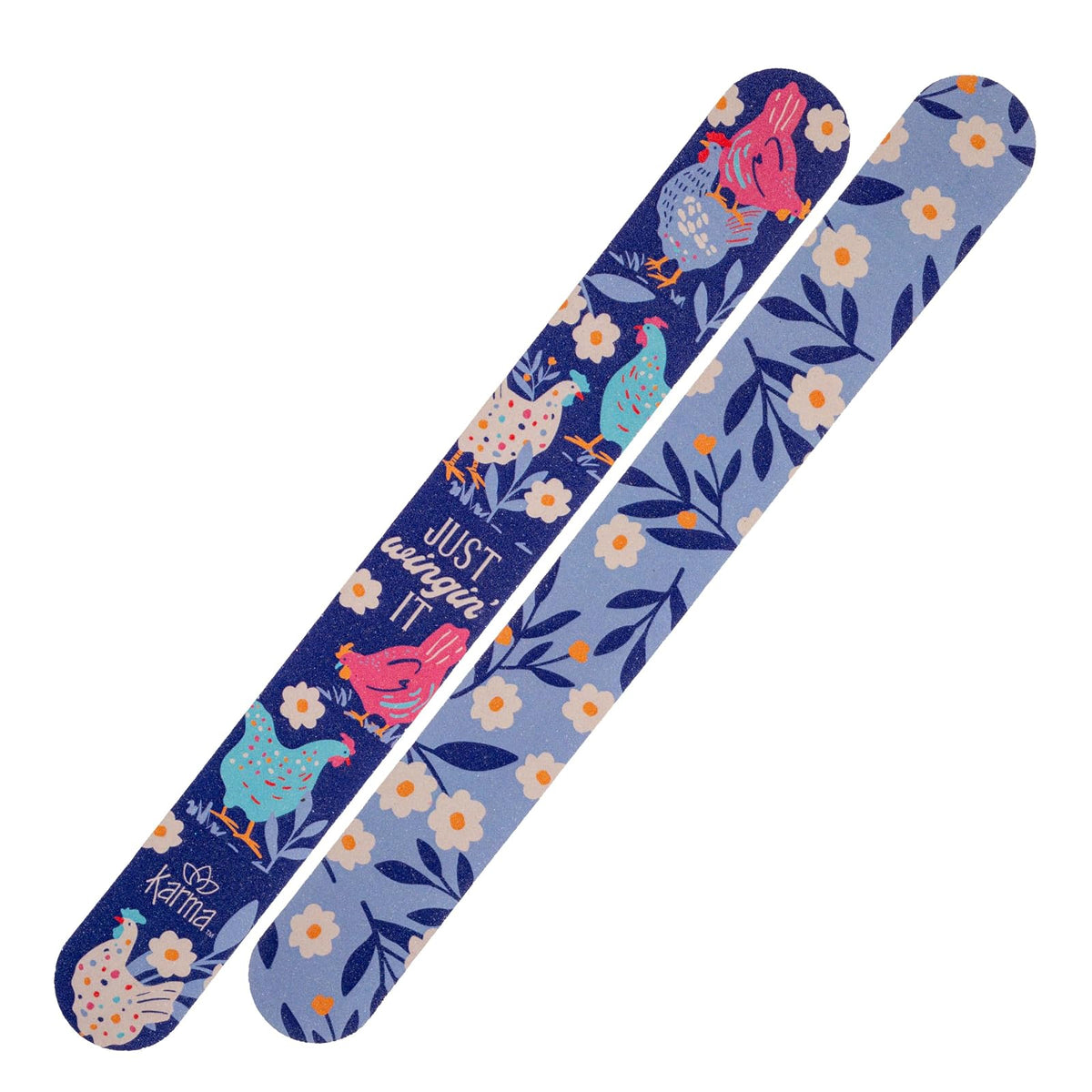 Karma Nail File, 8.5'' x 1'', Chickens