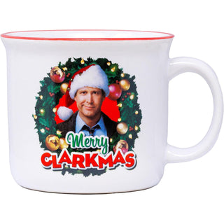 Spoontiques Drinking Cup, 14 Ounces, Merry Clarkmas