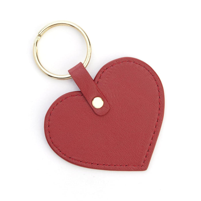 Royce Leather New York Bag Charms and Key Chains, Red
