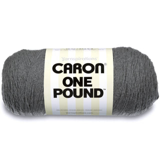 Caron Yarn, 1 Pack, Medium Gray Mix