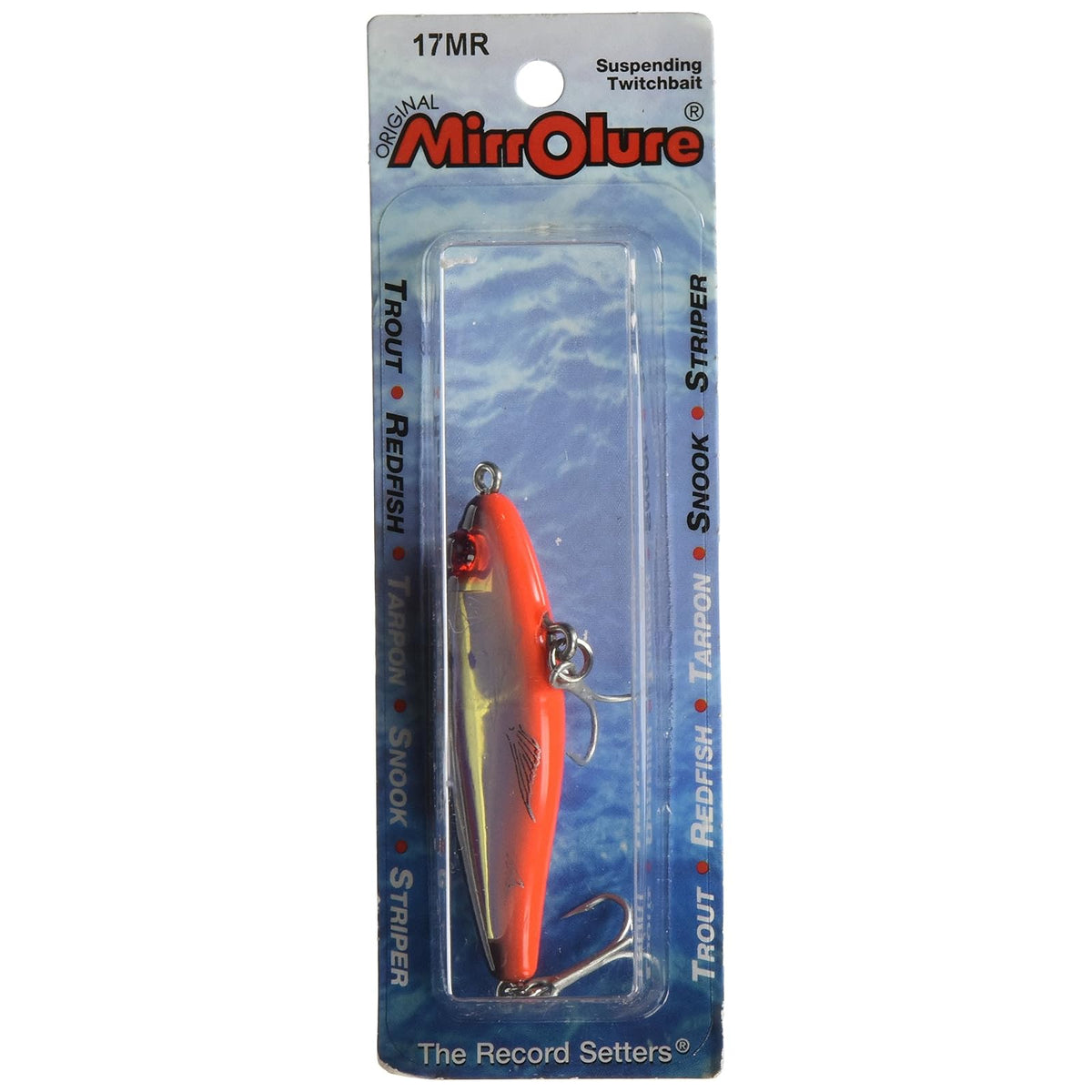 MirrOLure Fishing Hook, 2 5/8 Inch, 3/8 oz, Black,Orange,Gold