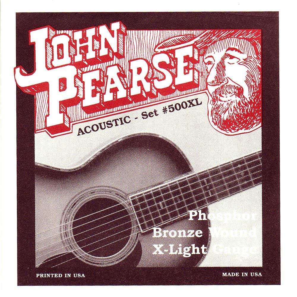 John Pearse Musical Instrument String, 1 Pack, Bronze