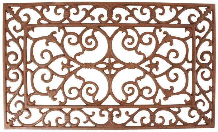 Esschert Design Small Doormat in Antique Brown - Rectangle 24 x 14