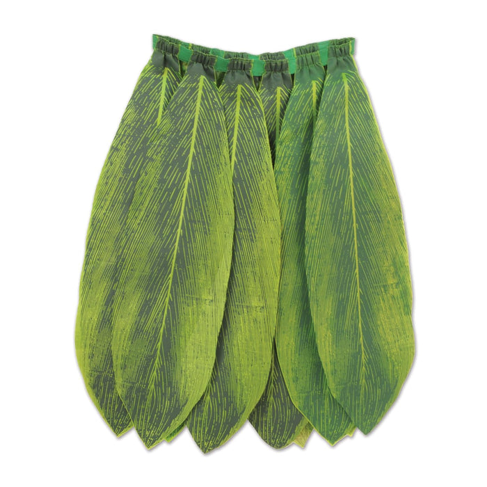 Beistle Skirt, Green, Ti Leaf Hula Skirt