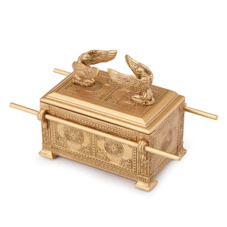 Veronese Design Storage Box, 4.75 x 2.37 x 2.75 inches, Gold