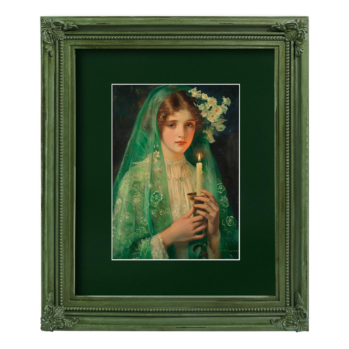 iAmoy Picture Frame, 8x10, Green