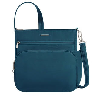 Travelon Handbag, 11.5"W x 11"H x 3.5"D, Teal