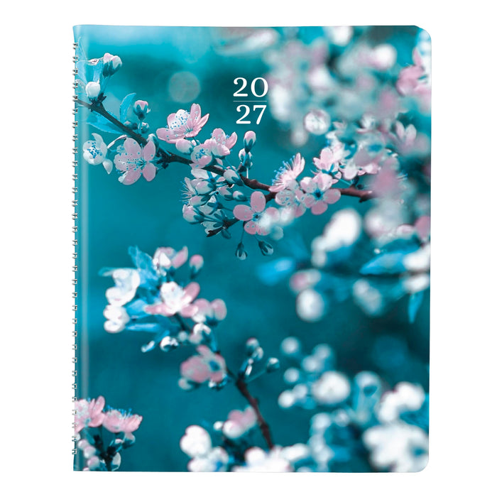 Rediform Planner, 11" x 8.5", Cherry Blossoms