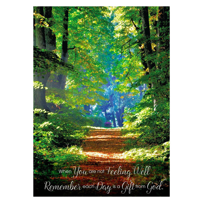 Divinity Boutique Greeting Card, green