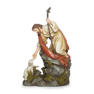 Joseph's Studio Figurine, 10.5", Red,white