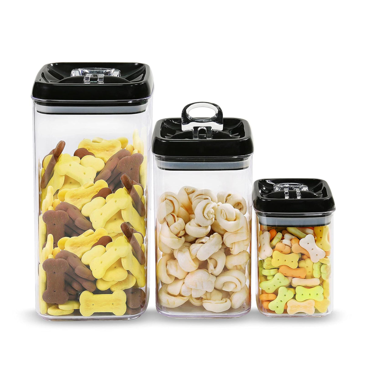 Felli Food Storage Container, 6", Black