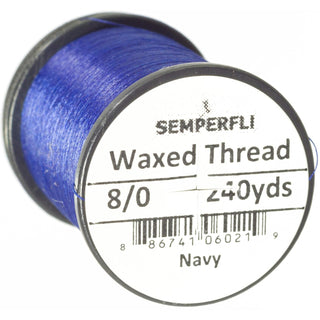 Semperfli Fishing Line, 8/0, Navy