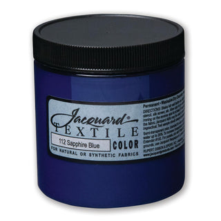 Jacquard Paint, 8 Ounce (Pack of 1), Sapphire Blue