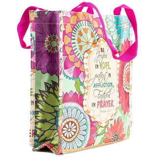Divinity Boutique Bible Study Tote - Joyful Flower