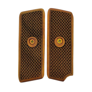 Zib Grips Gun Grip, TT M57 / Tokarev, Grain Pattern / Natural Wood