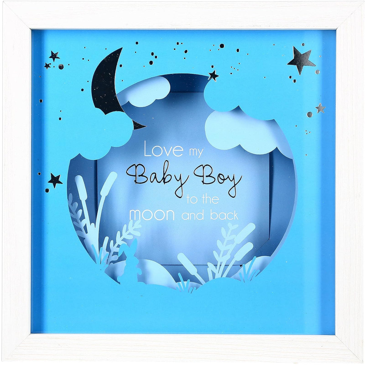 Pavilion Gift Company Picture Frame, 7.75, Blue