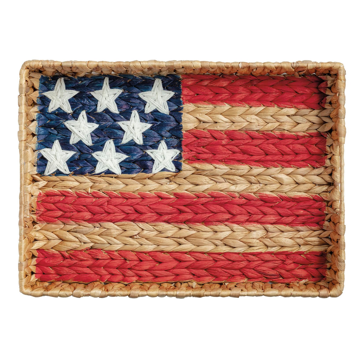 Mud Pie Tray, 17" x 12" x 1", Red