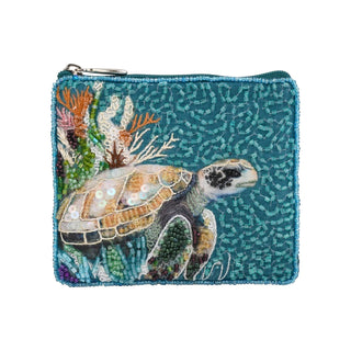 Bamboo Trading Coin Purse Pouch, Multicolor