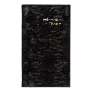 Rediform Planner, 6" x 3.5", Black