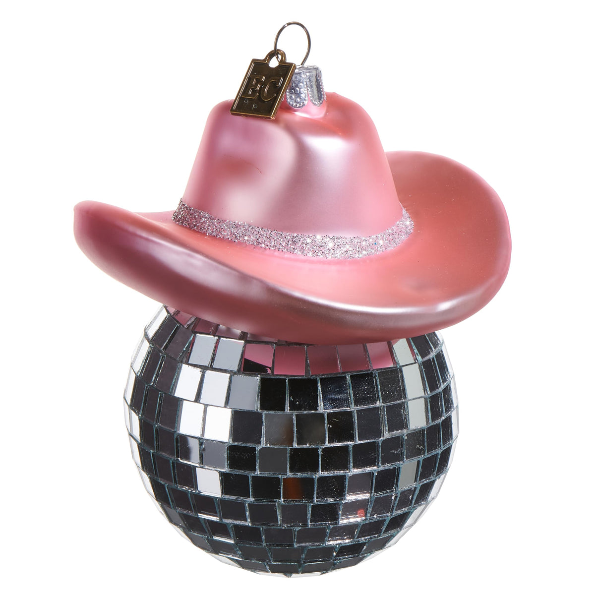 RAZ Imports Hanging Ornament, 4.25-Inch, Pink