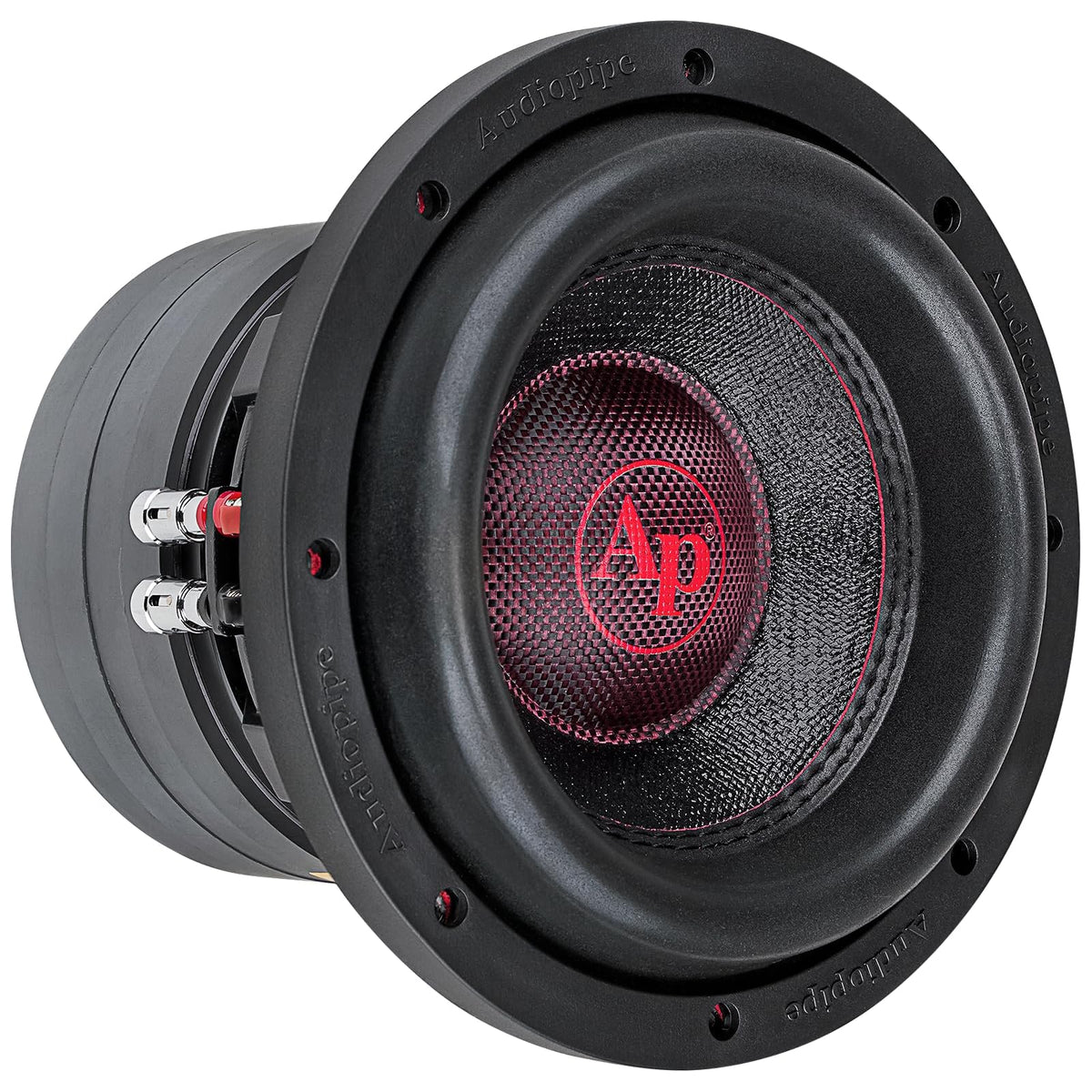 Audiopipe Speakers, 8 Inch, Black