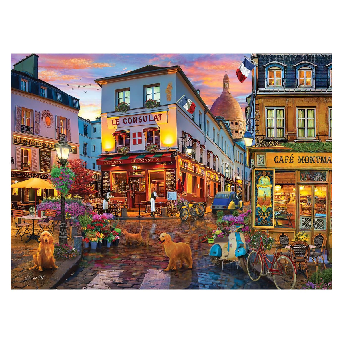Anatolian Puzzles, 26x19 inches, Cafe Montmartre