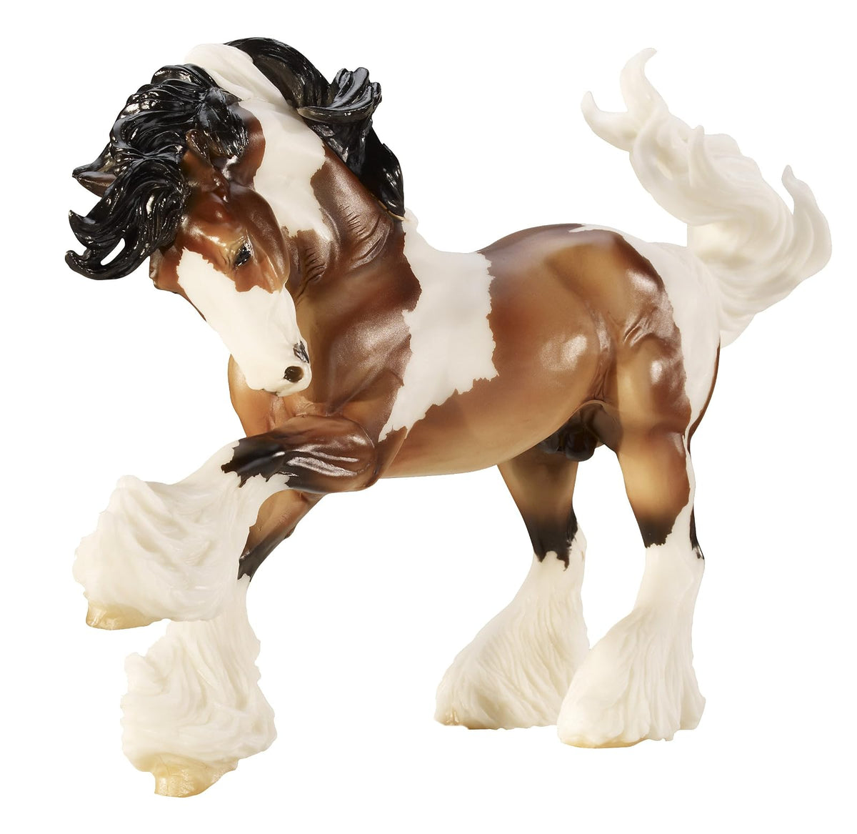 Breyer Horses Breyer Traditional Series Gypsy Vanner | Model Horse Toy | 13" x 8.5" | 1:9 Scale | Model # 1497