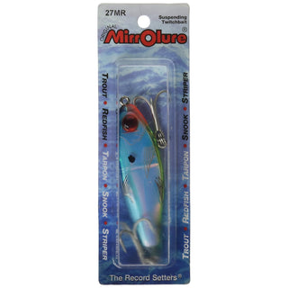 MirrOLure Fishing Hook, 31/8 Inch (Pack of 1), Blue Bk/Chartreuse/Silver