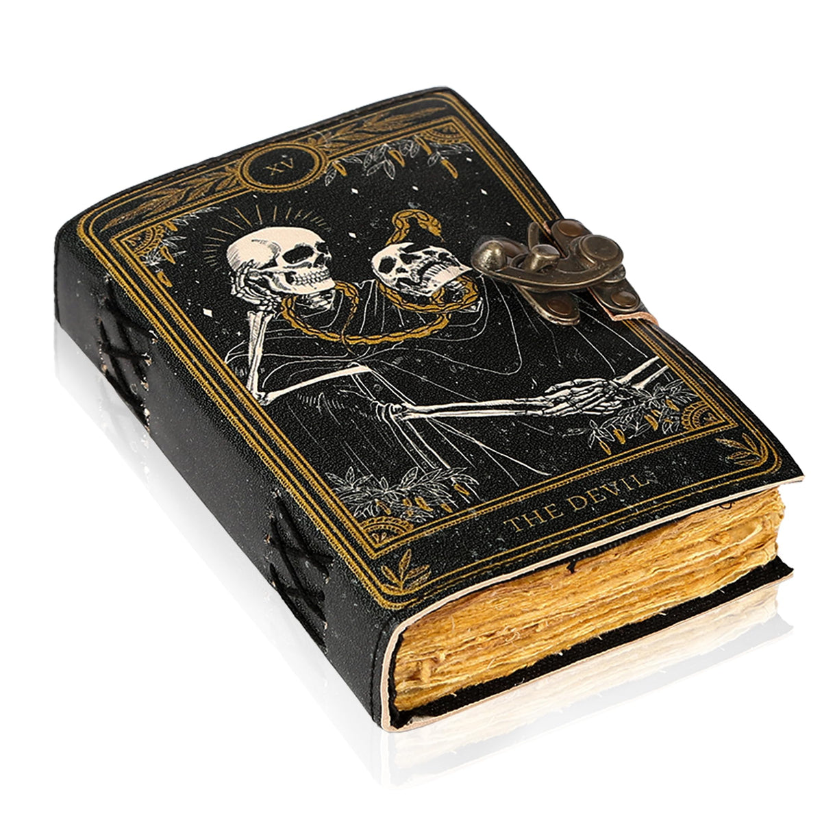 TUZECH Blank Book, 7 Inches by 5 Inches, The Devil